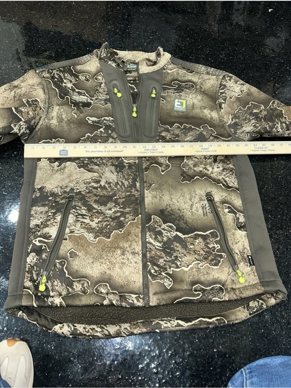 Element Outdoors Men's Axis Midweight Fleece Lined Jacket (Realtree Excape) XL